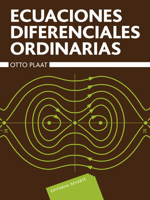 cover image of Ecuaciones diferenciales ordinarias